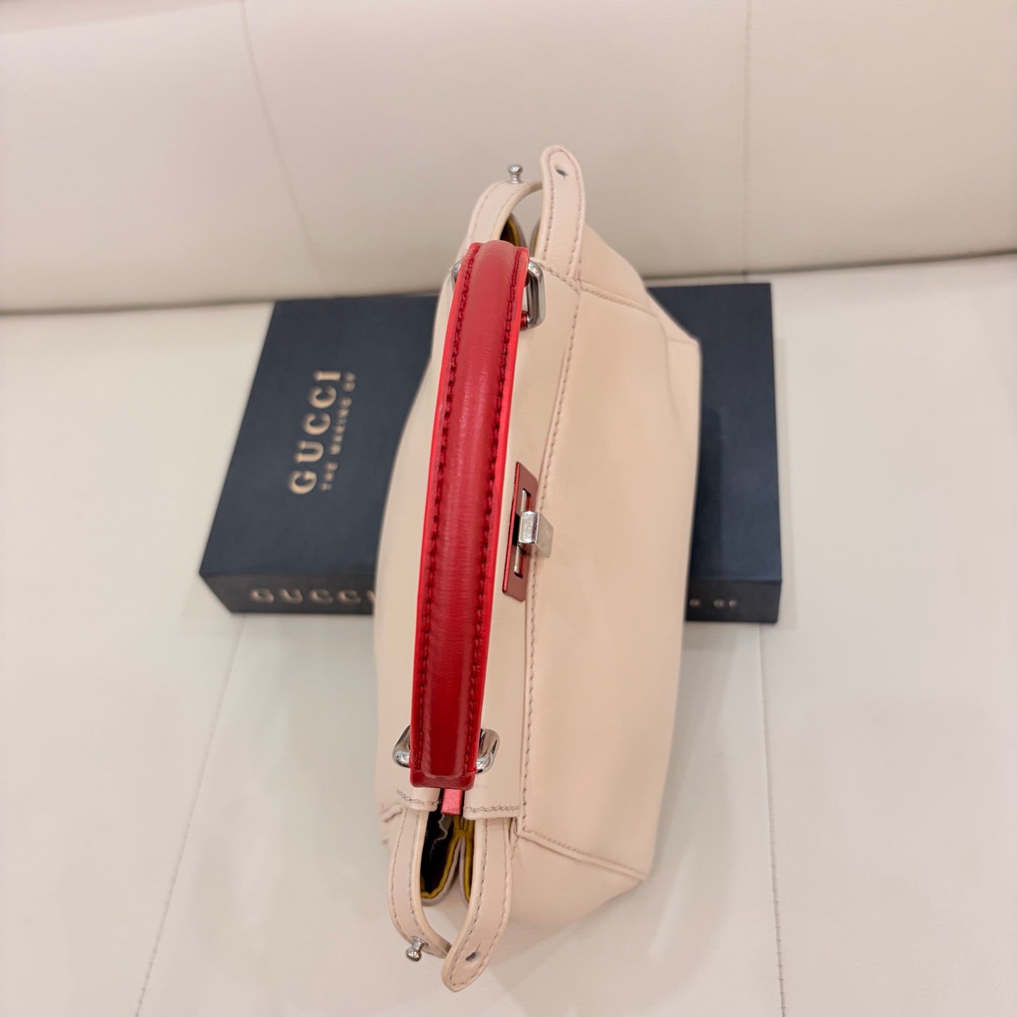 Fendi - Peekaboo - Leather - Beige - (small)