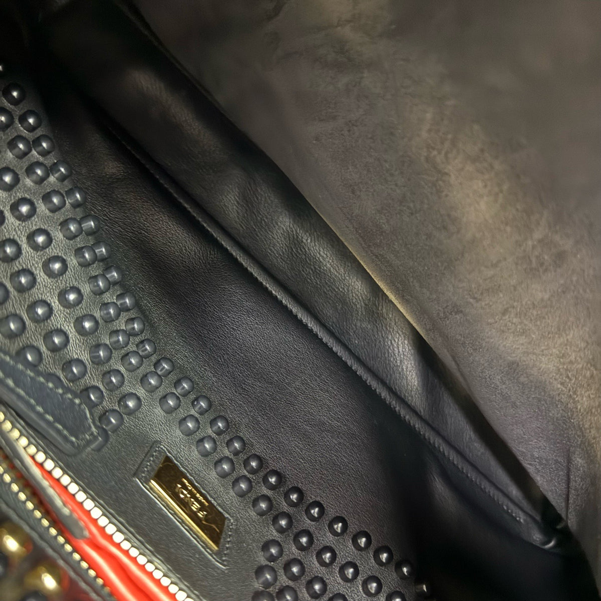 Fendi - Peekaboo - Leather - Blue - (large)
