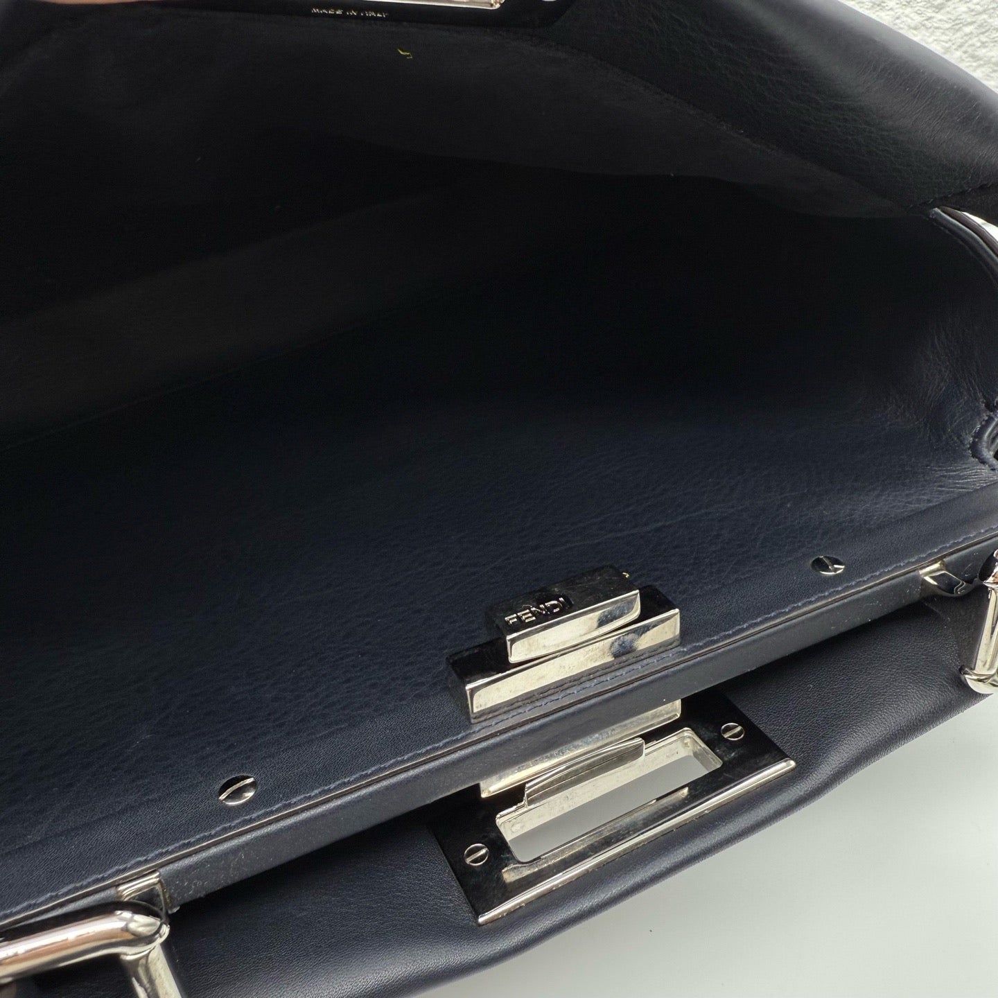 Fendi - Peekaboo - Leather - Blue - (medium)