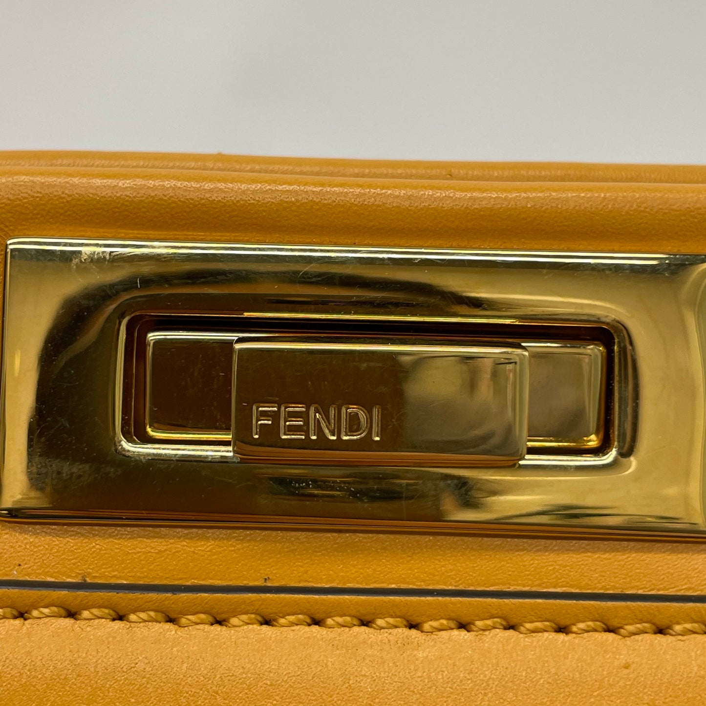 Fendi - Peekaboo - Leather - Orange - (medium)