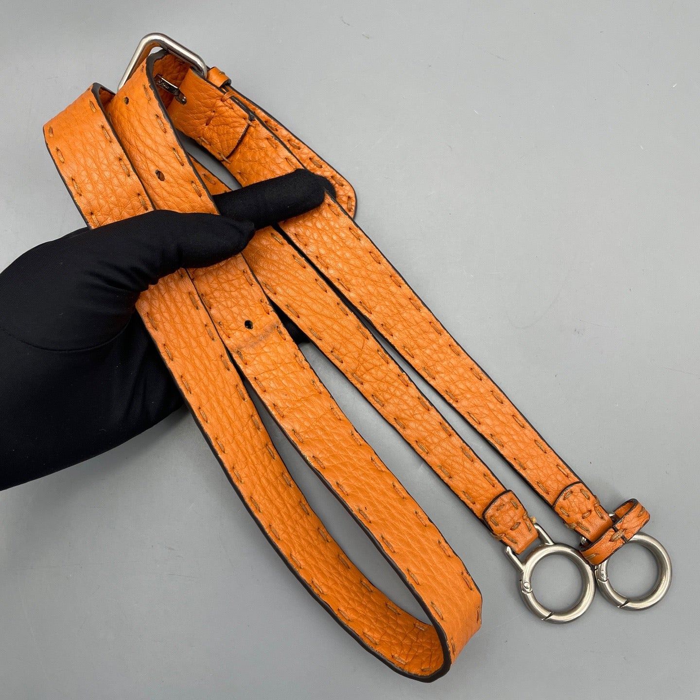 Fendi - Peekaboo - Leather - Orange - (medium)