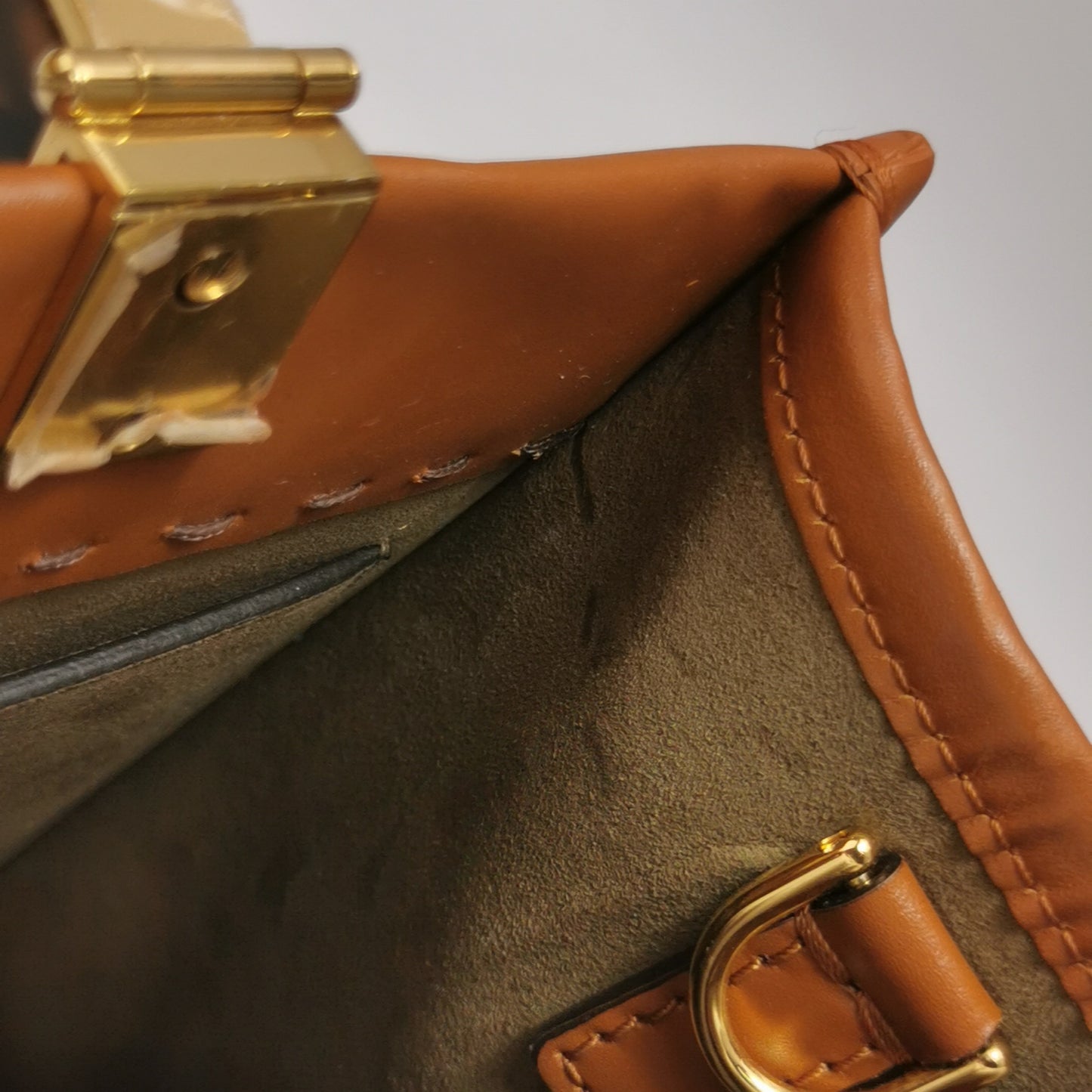 Fendi - Sunshine - Leather - Brown - (small)