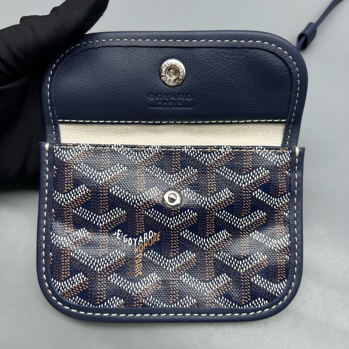 Goyard - Anjou - Synthetic - Navy - (mini)