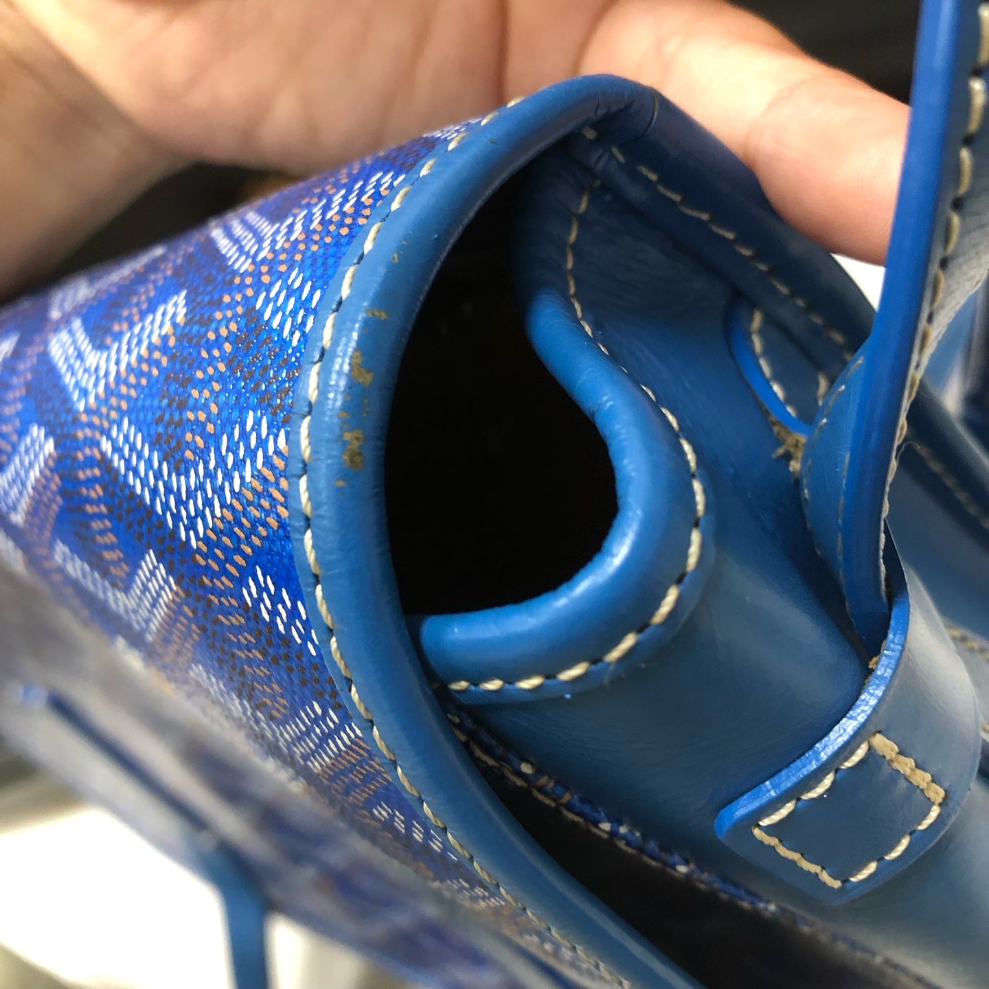 Goyard - Belvedere - Cloth - Blue - (medium)