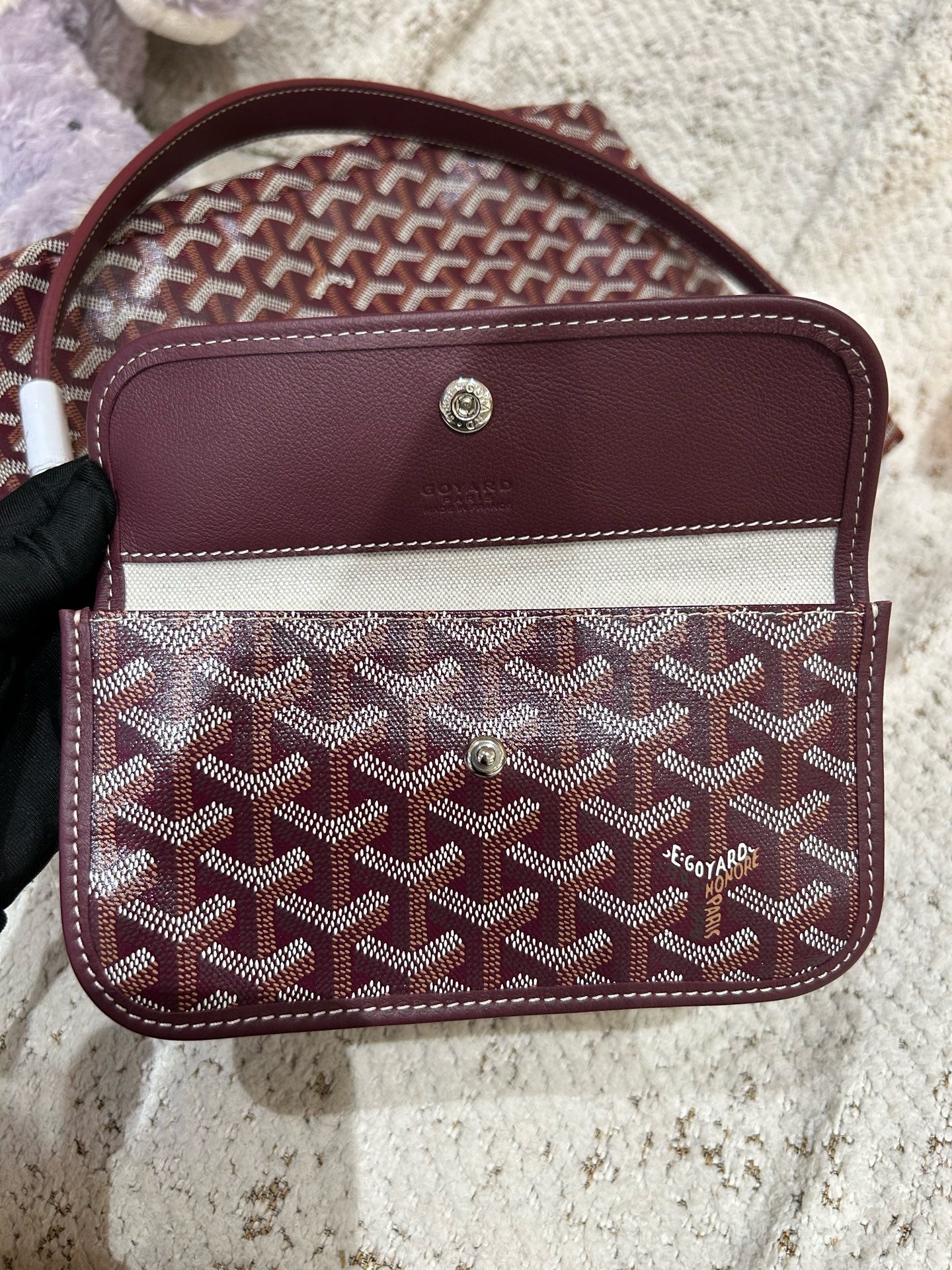 Goyard - Hobo - Synthetic - Burgundy - (medium)