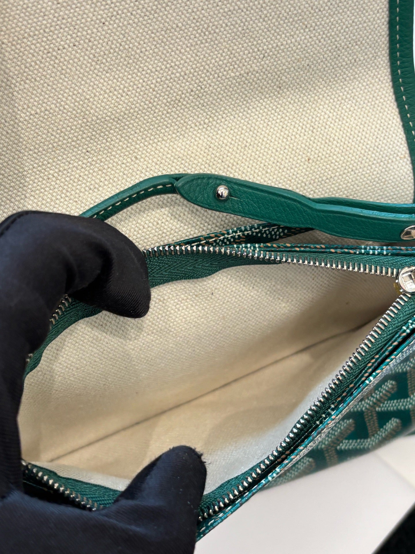 Goyard - Plumet - Cloth - Green - (mini)
