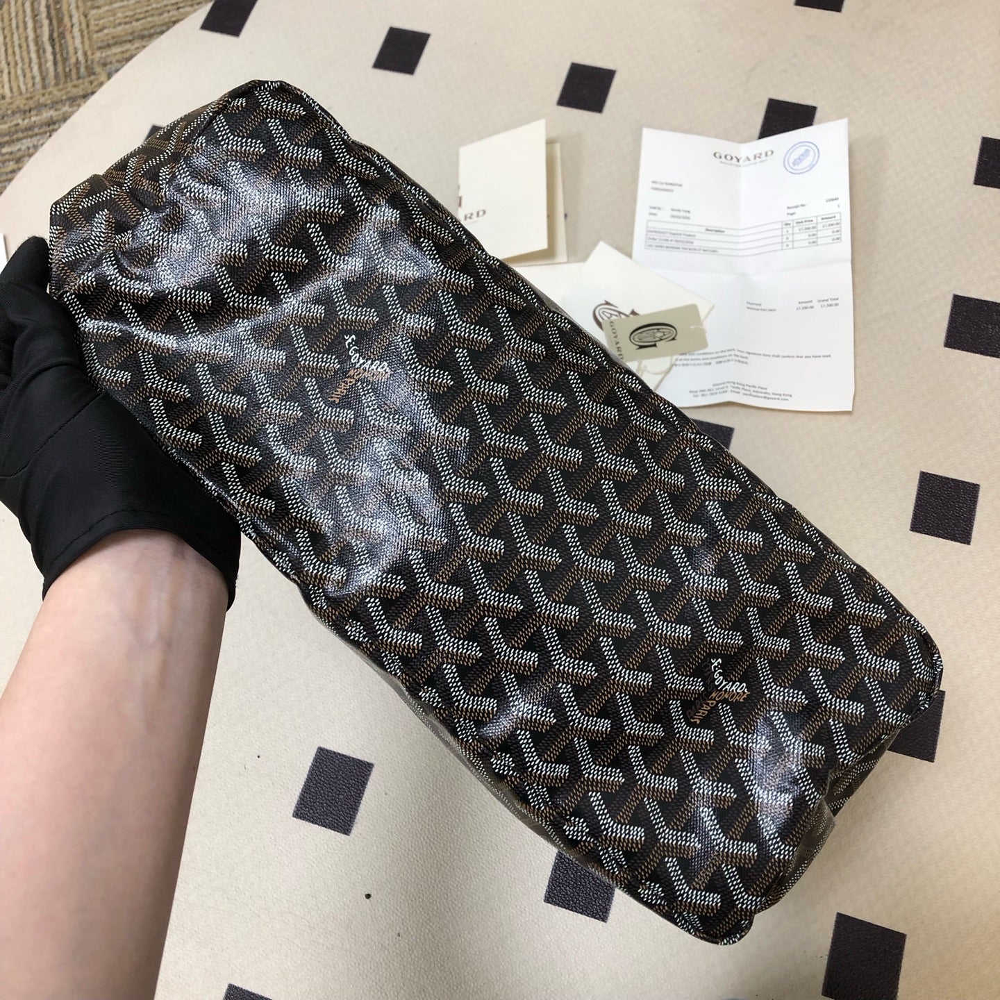 Goyard - Saint Louis - Cloth - Black - (large)