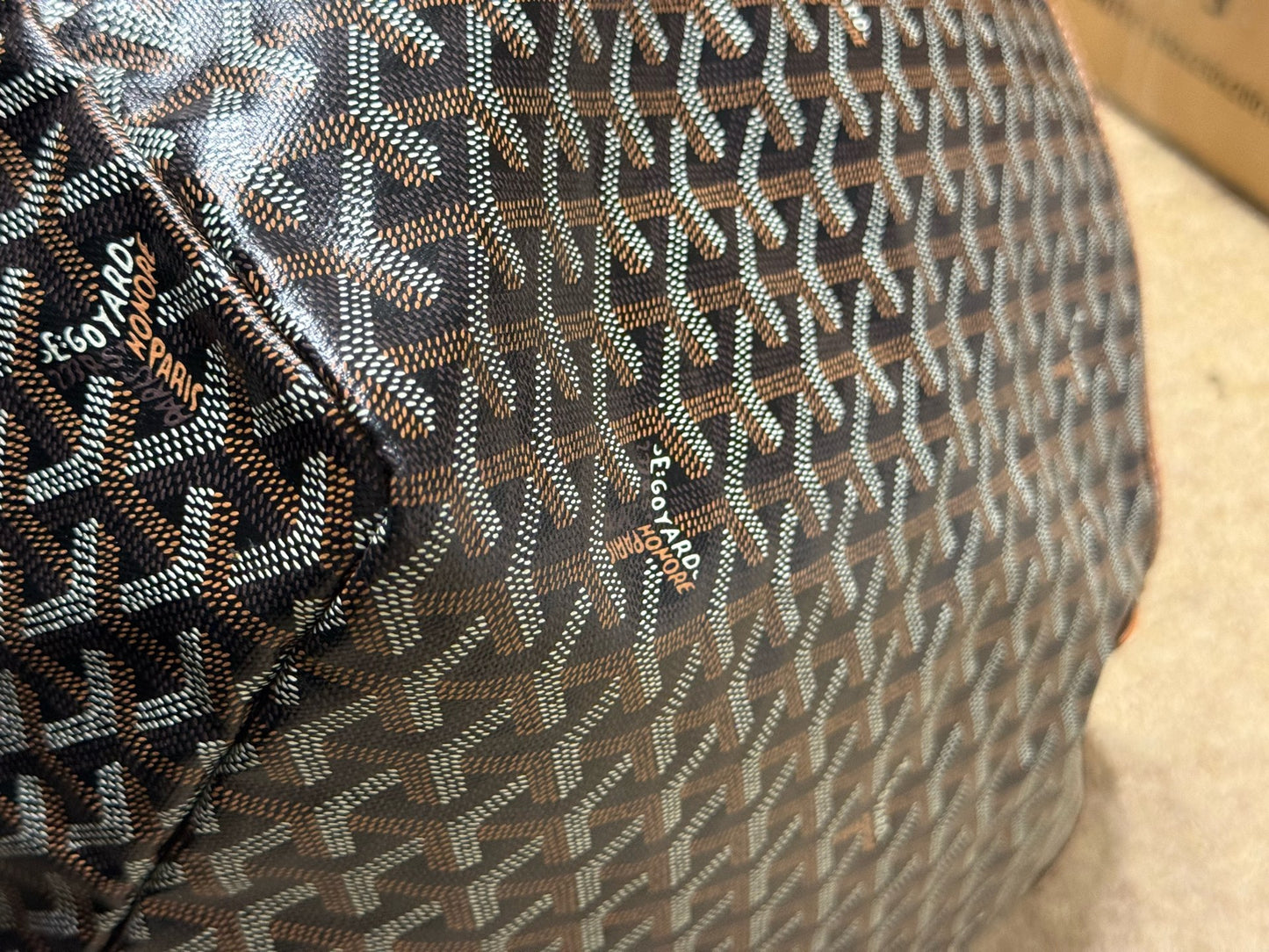 Goyard - Saint Louis - Synthetic - Brown - (large)