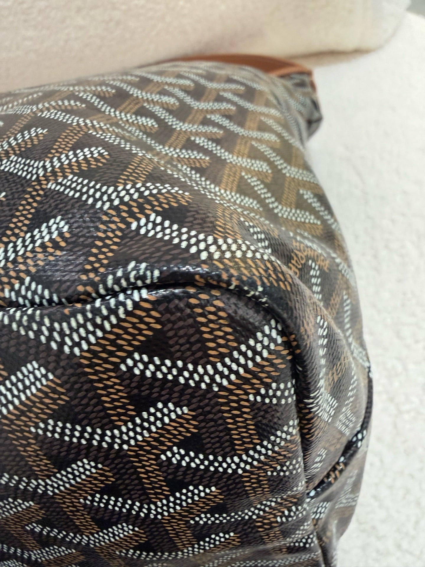 Goyard - St. Honoré Hobo - Goyardine Canvas and Leather - Brown - (medium)