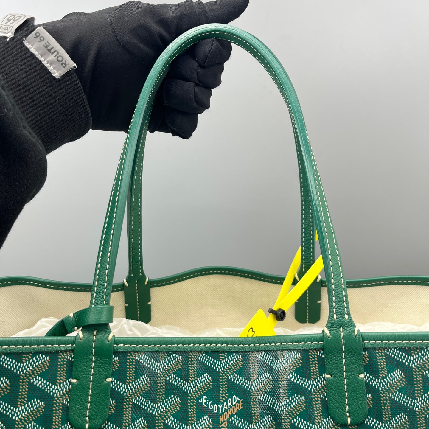 Goyard - St. Louis PM - Goyardine canvas and Leather trim - Green - (Medium)