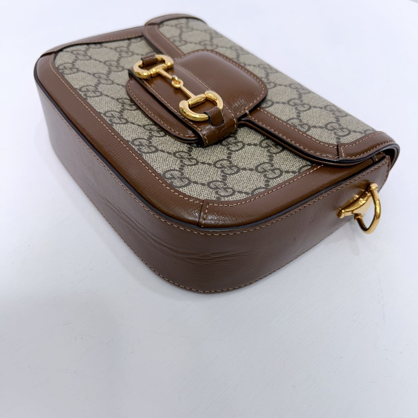 Gucci - 1955 Horsebit - Cloth - Brown - (mini)