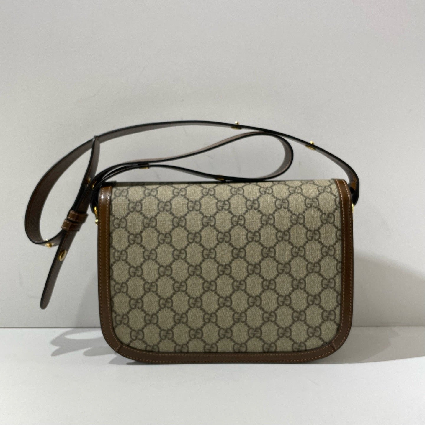 Gucci - 1955 Horsebit - Leather - Beige - (small)