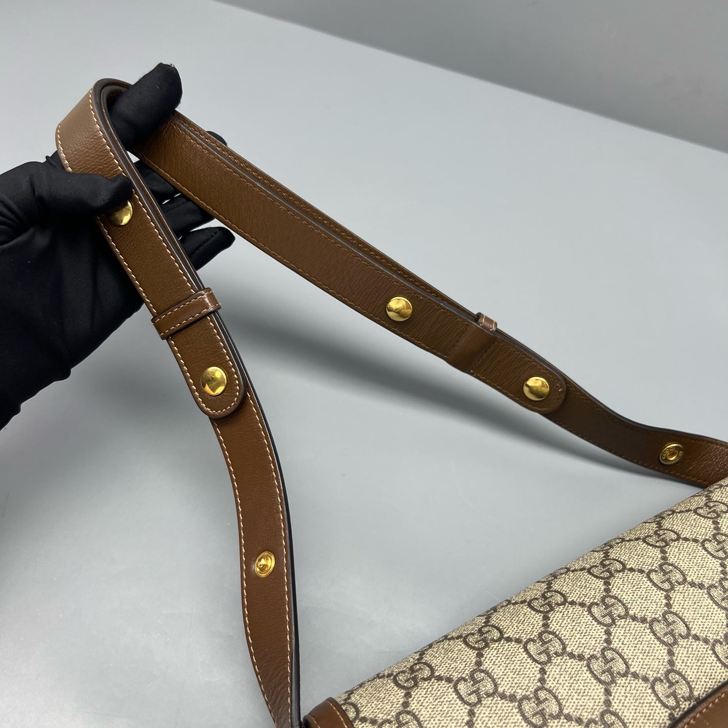 Gucci - 1955 Horsebit - Synthetic - Brown - (small)