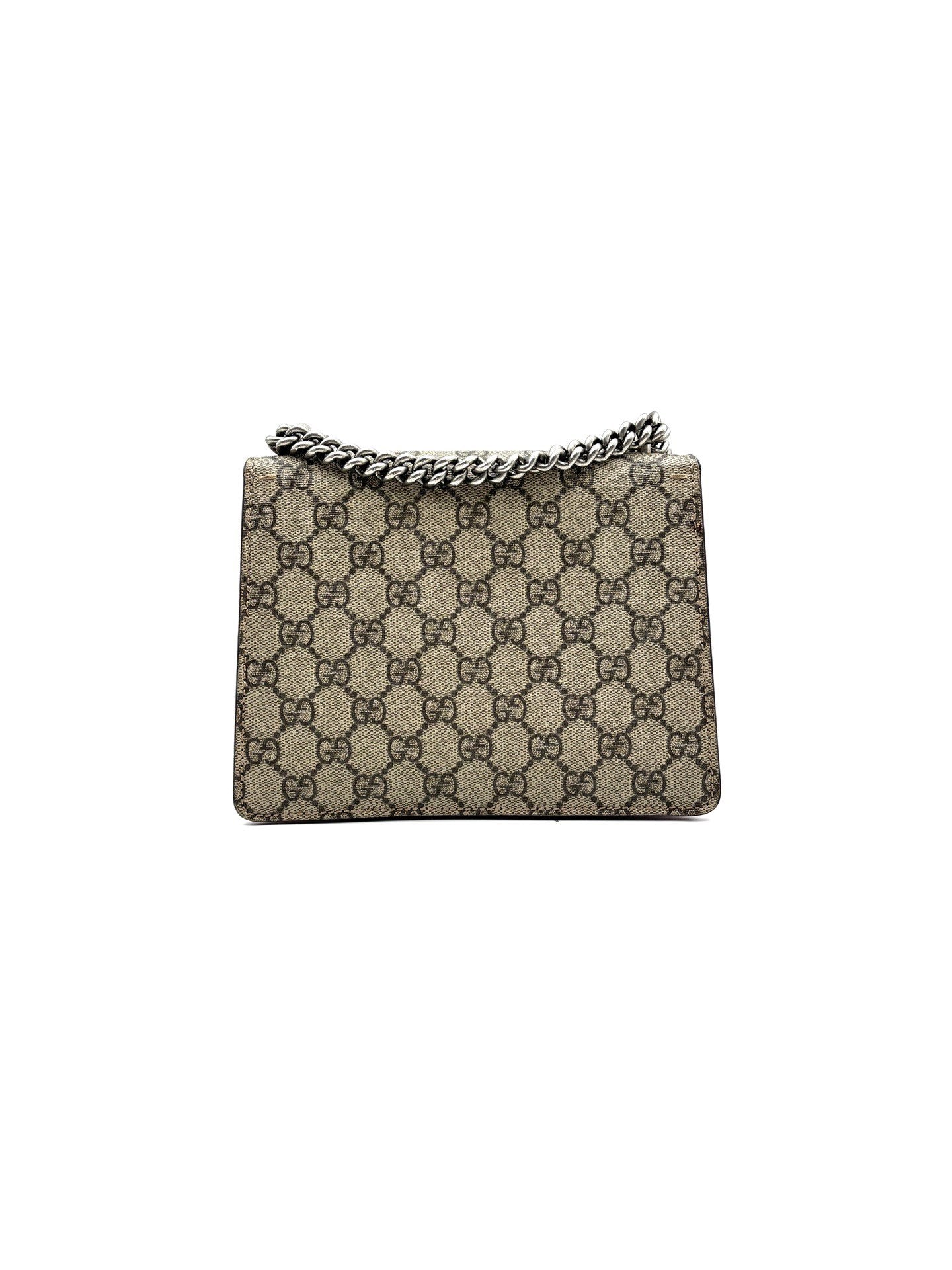 Gucci - Dionysus - GG Supreme canvas and suede - Beige and Red with ebony accents - (mini)
