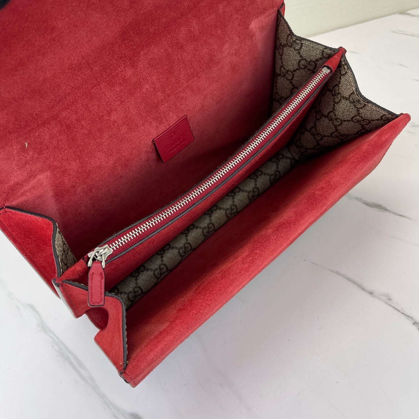 Gucci - Dionysus - Suede - Red - (medium)
