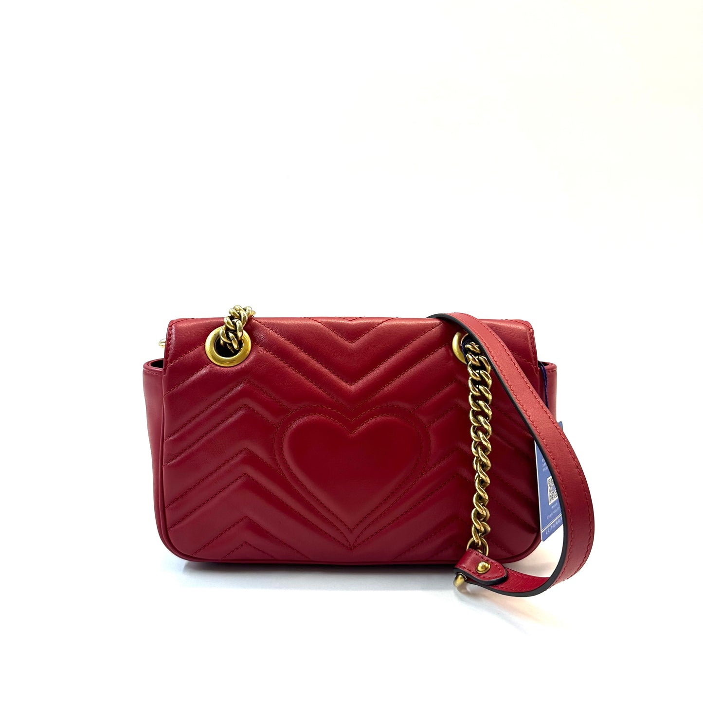 Gucci - GG Marmont - Leather - Red