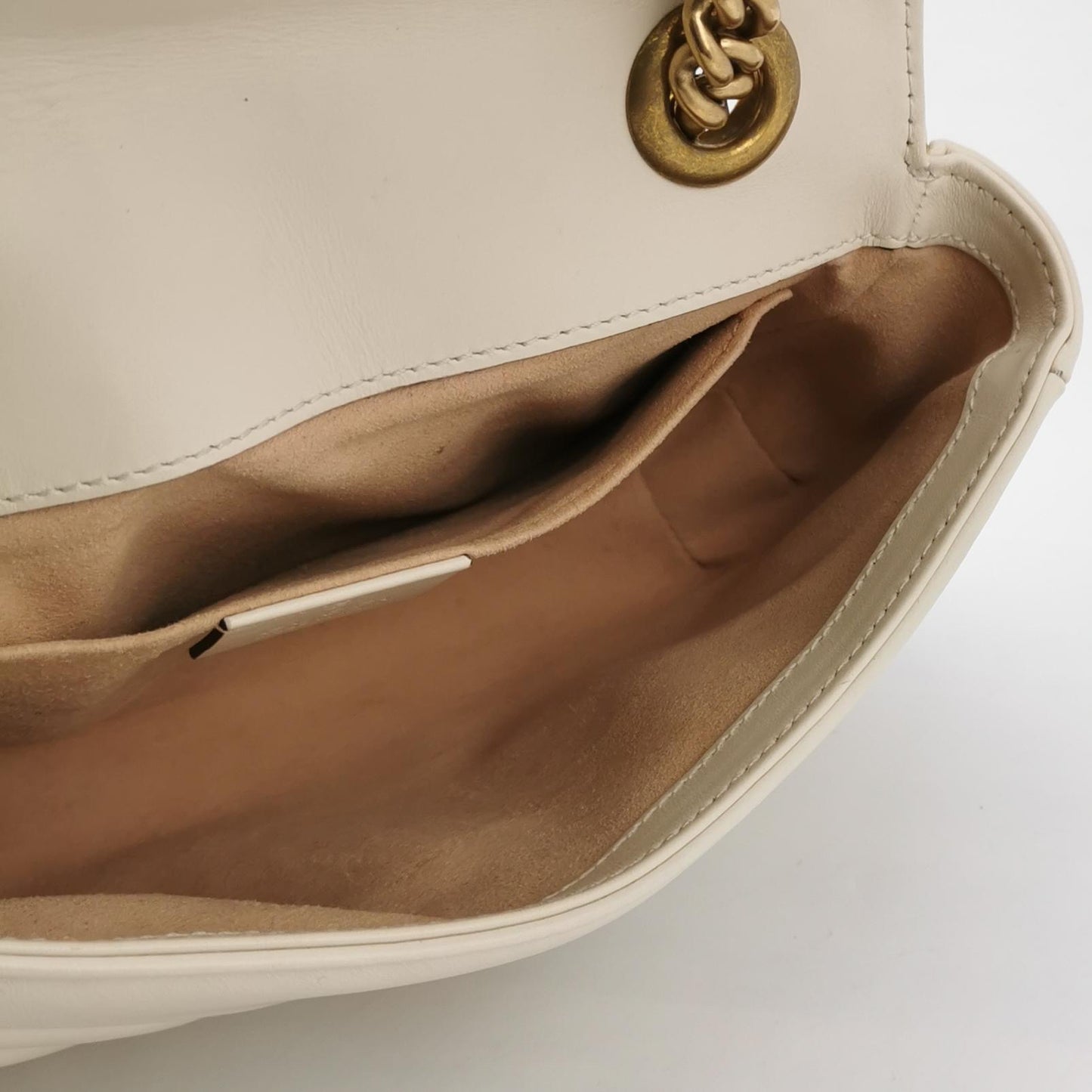 Gucci - GG Marmont - Leather - Beige - (mini)