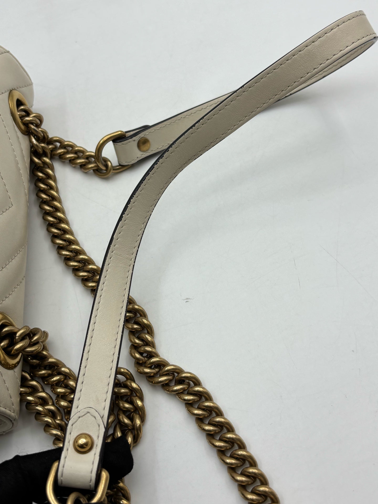 Gucci - GG Marmont - Leather - Beige - (mini)
