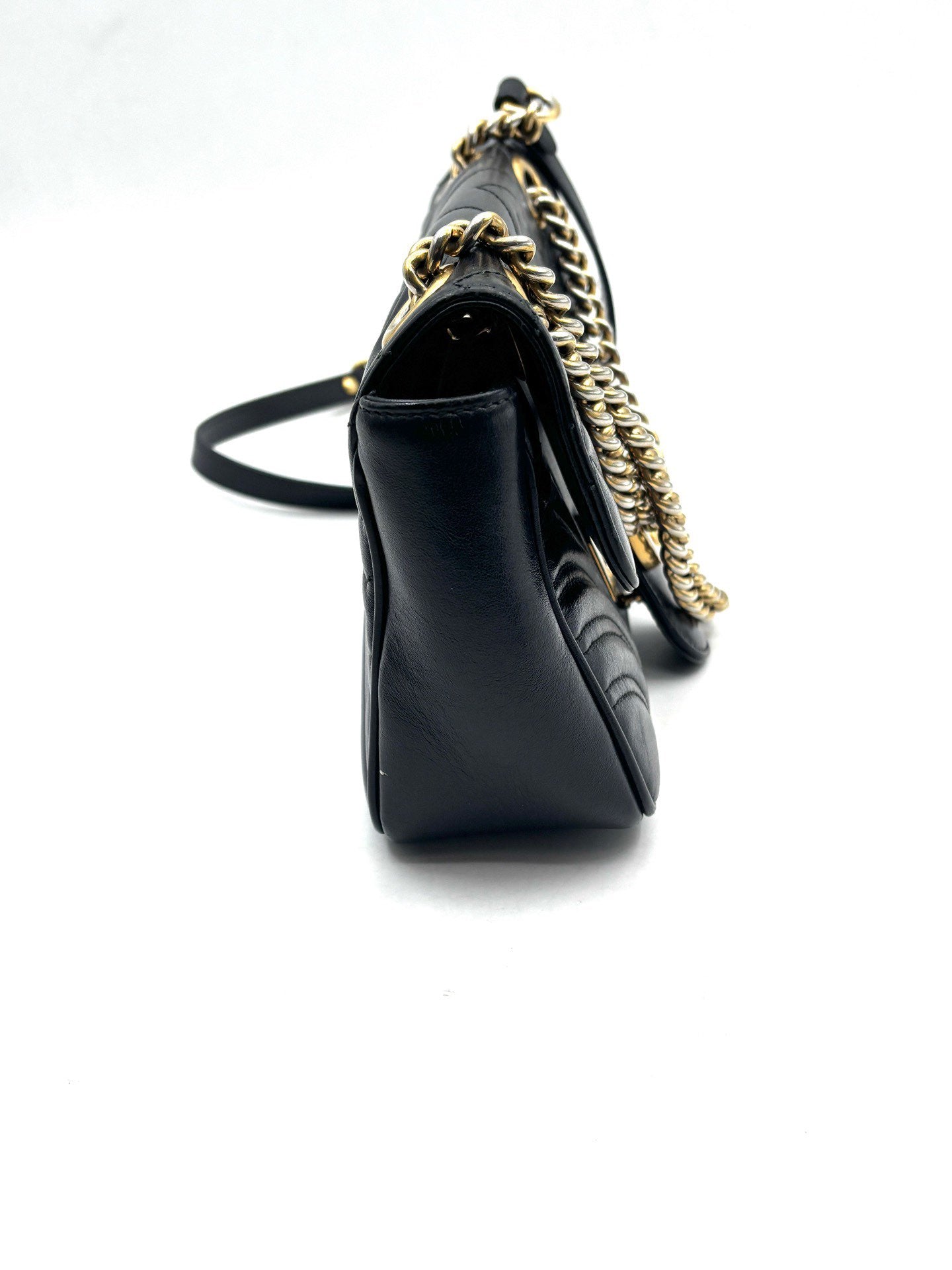 Gucci - GG Marmont - Leather - Black - (Mini)