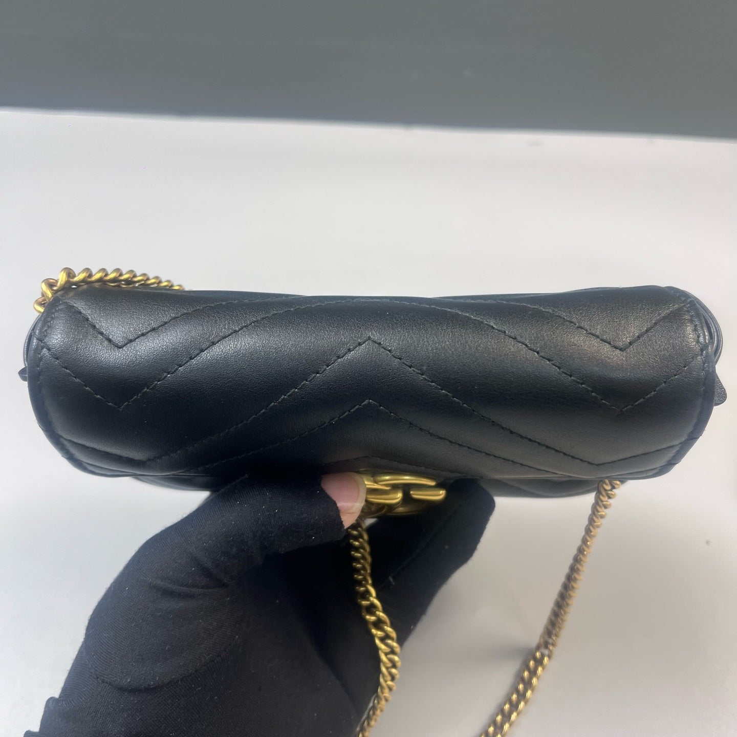 Gucci - GG Marmont - Leather - Black - (mini)