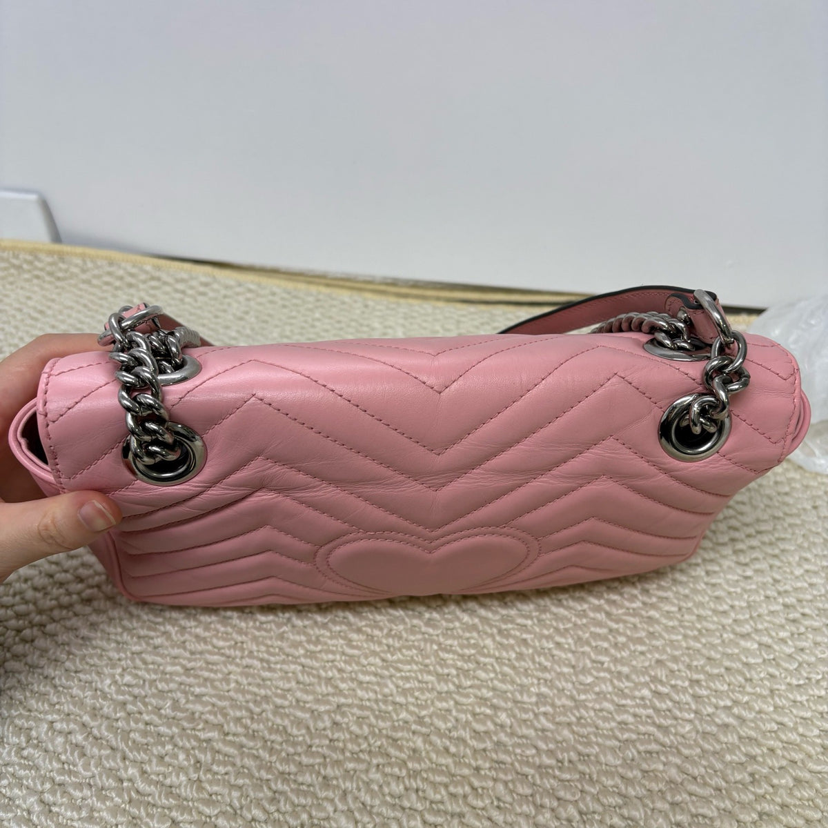 Gucci - GG Marmont - Leather - Pink