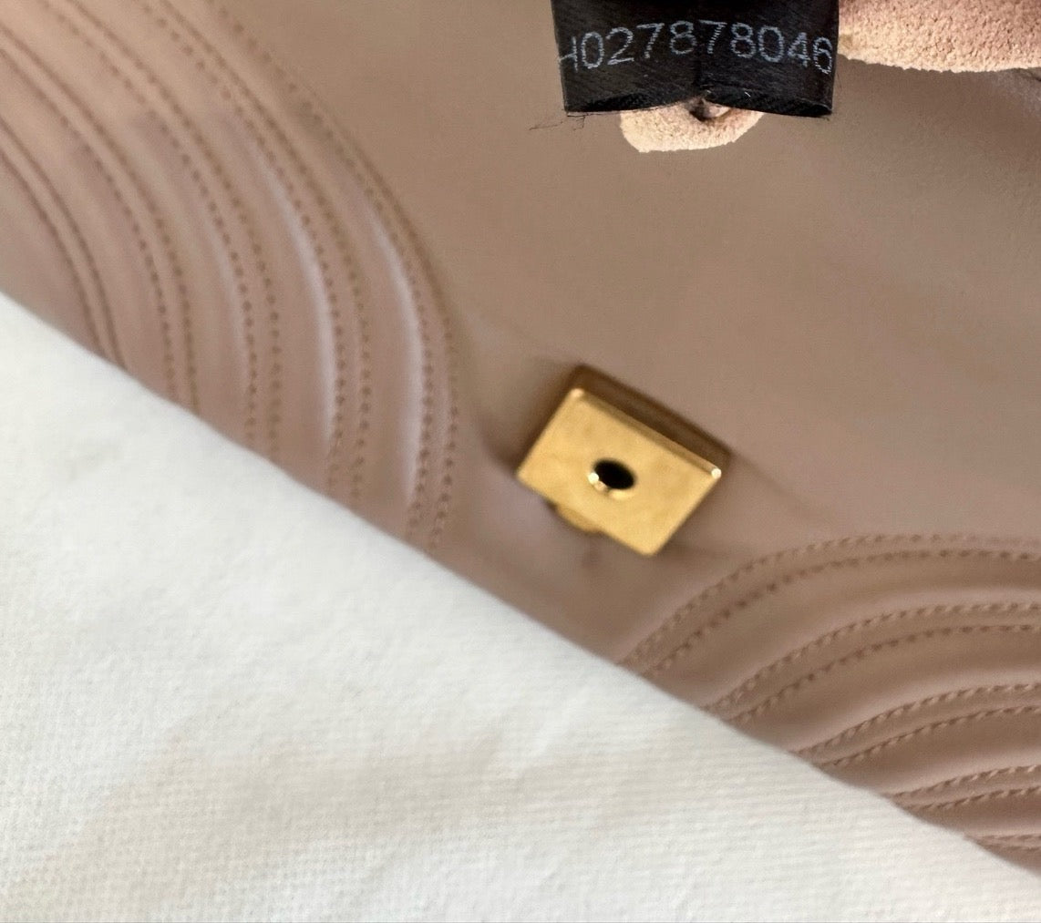 Gucci - GG Marmont - Leather - Pink - (small)