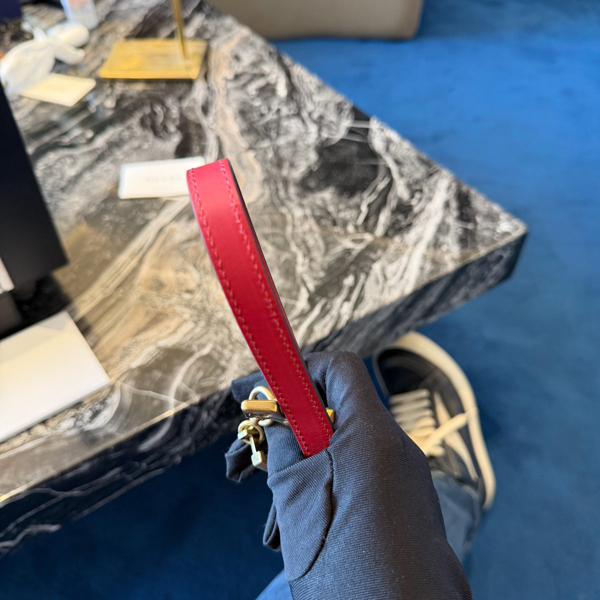 Gucci - GG Marmont - Leather - Red - (small)