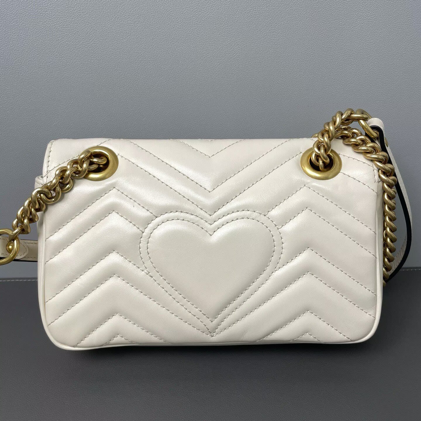 Gucci - GG Marmont - Leather - White - (mini)