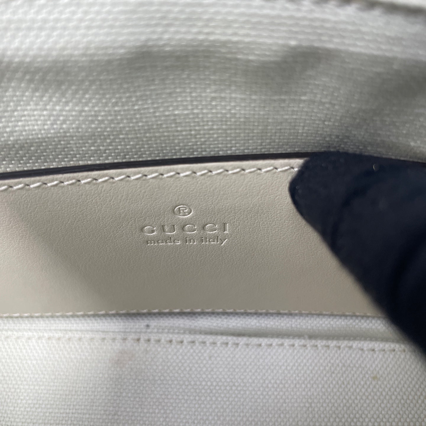 Gucci - GG Marmont - Leather - White - (small)
