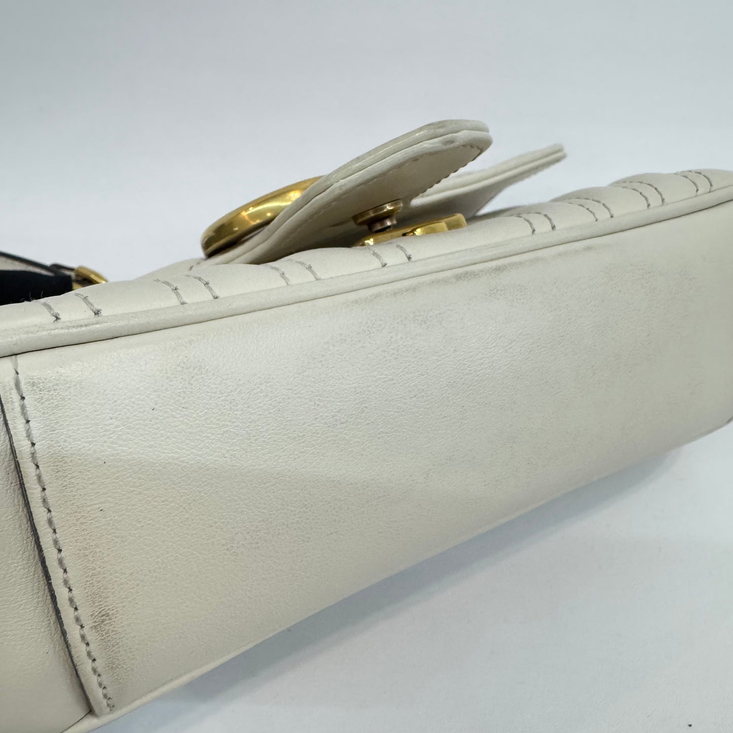 Gucci - GG Marmont Matelassé - Leather - White - (mini)