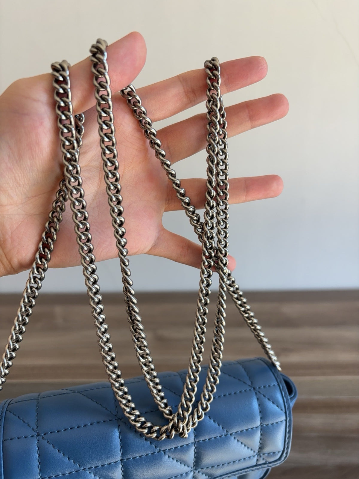 Gucci - GG Marmont Mini - Leather - Blue - (Mini)