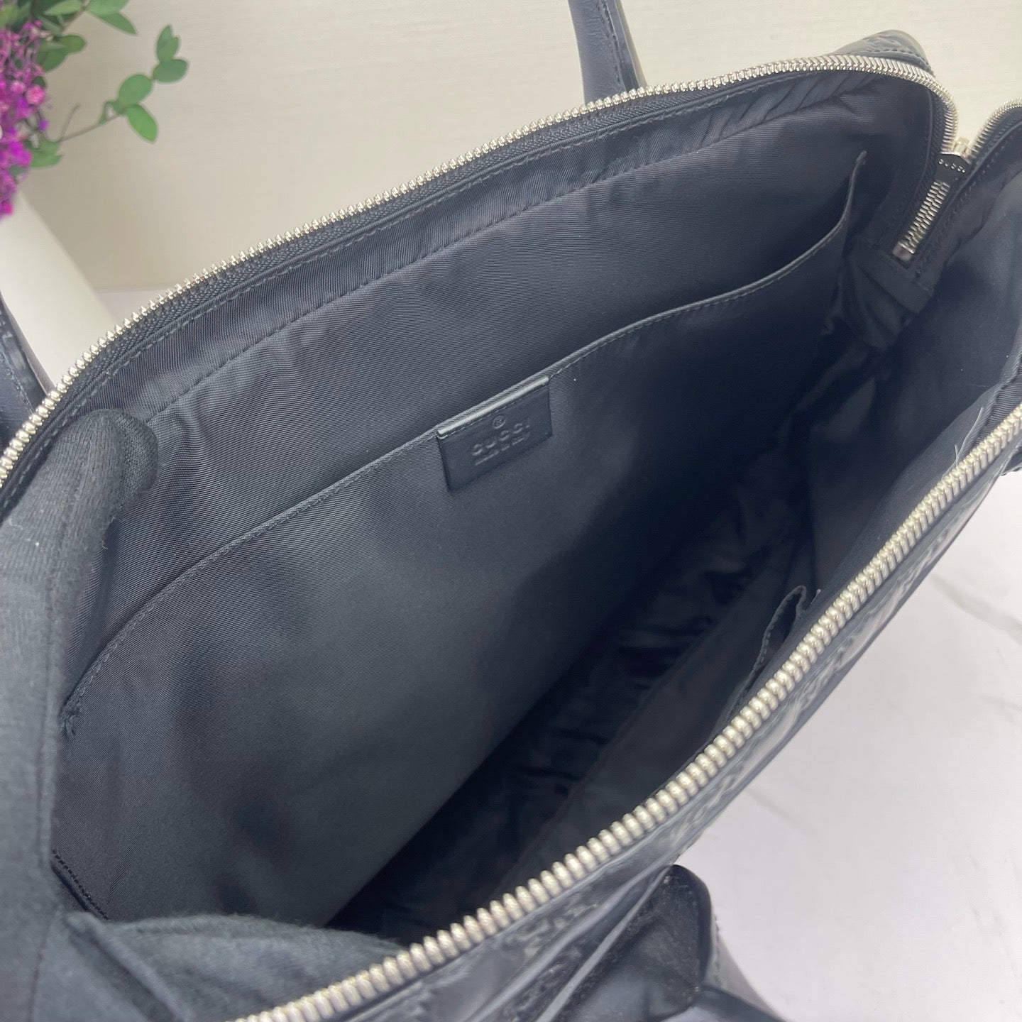 Gucci - Guccissima Tote - Leather - Black - (Large)