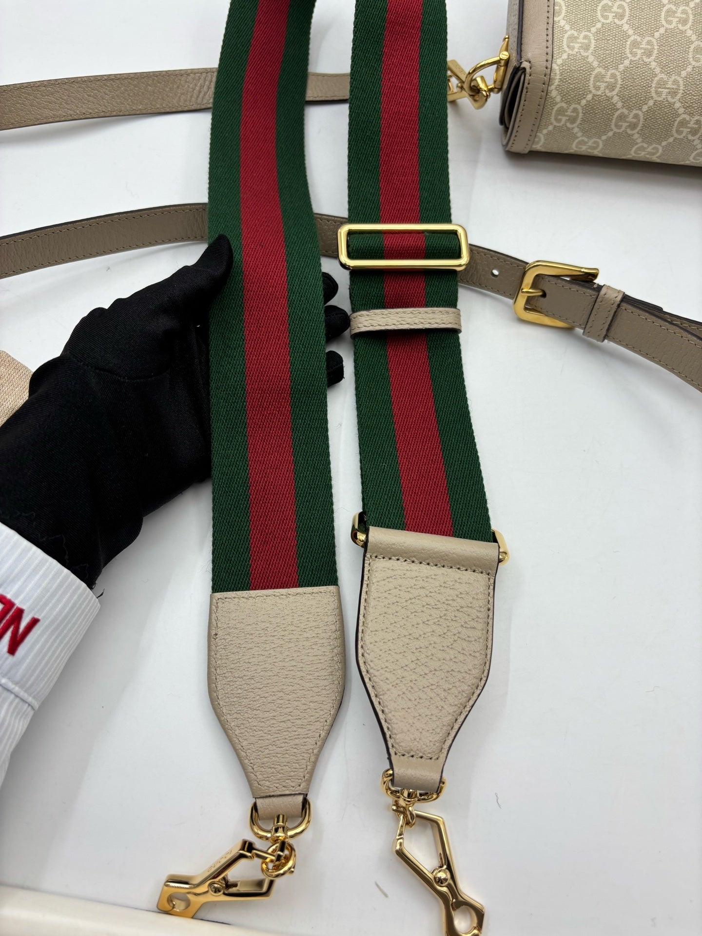 Gucci - Horsebit 1955 - Cloth - Beige - (mini)