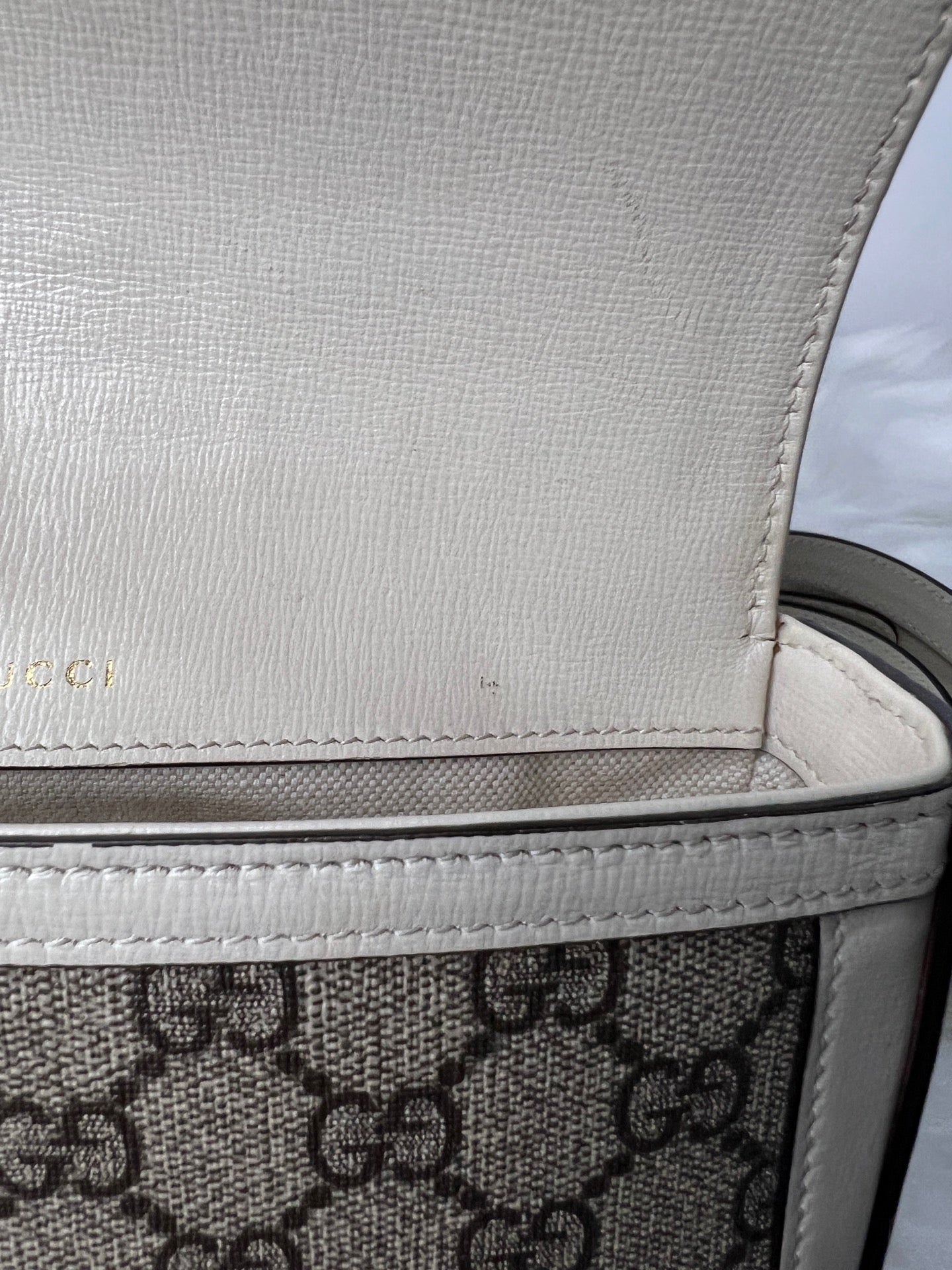 Gucci - Horsebit 1955 - Cloth - Beige - (mini)