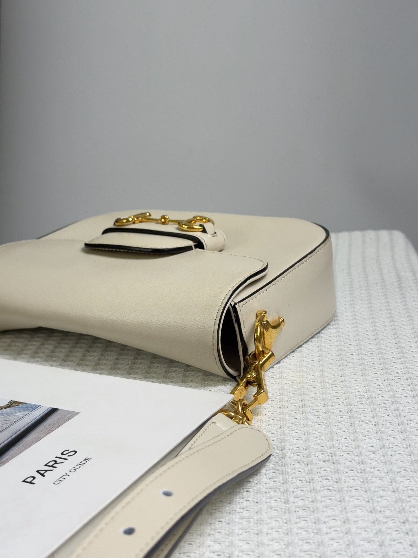 Gucci - Horsebit 1955 - Leather - White - (mini)
