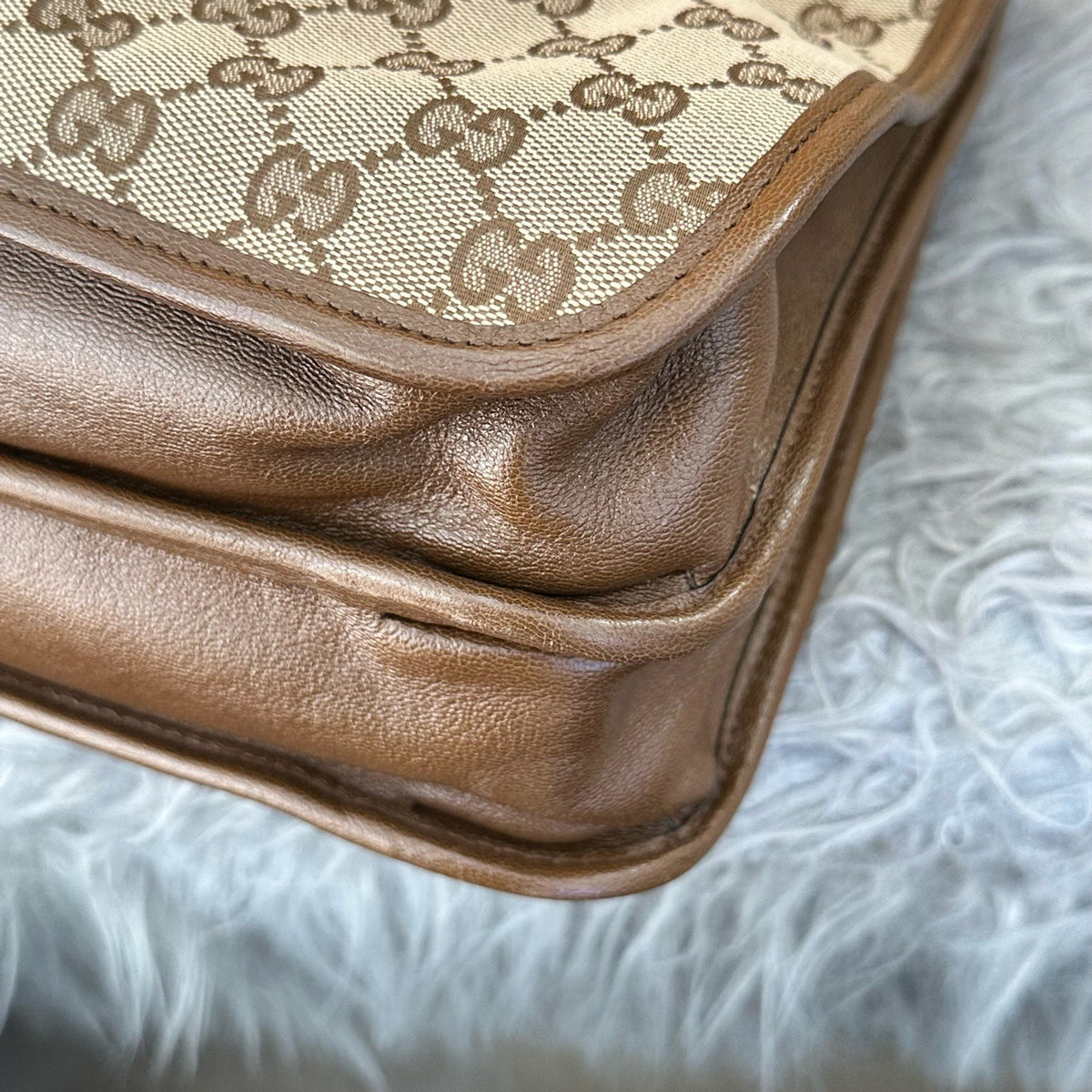 Gucci - Horsebit 1955 Medium - Cloth - Beige - (medium)