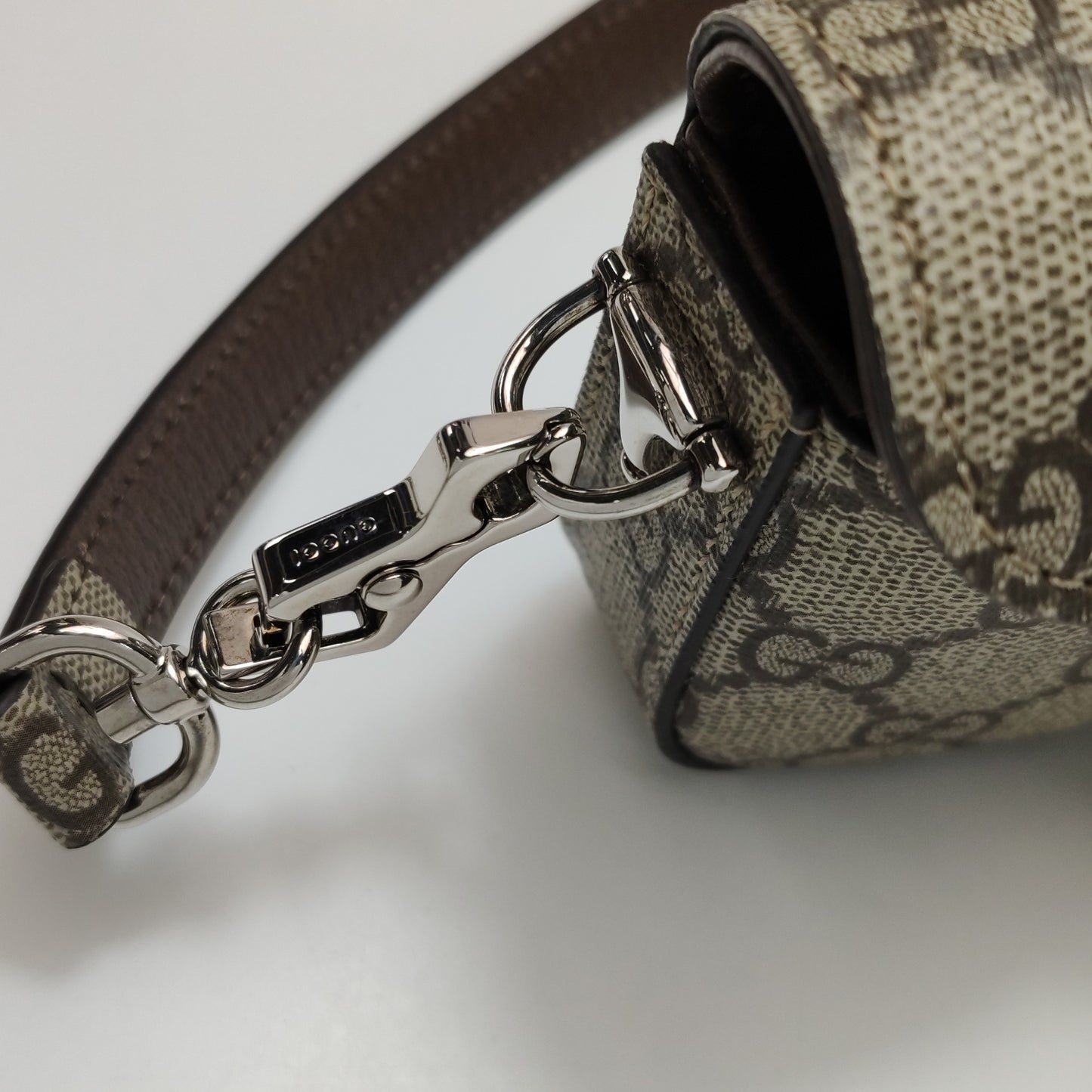 Gucci - Horsebit 1955 - Synthetic - Beige - (mini)