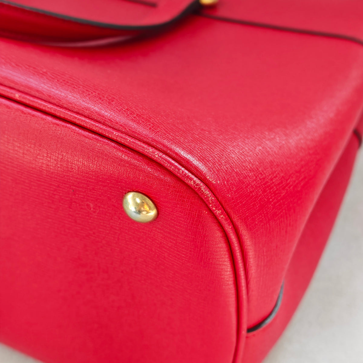 Gucci - Horsebit Large - Leather - Red - (large)
