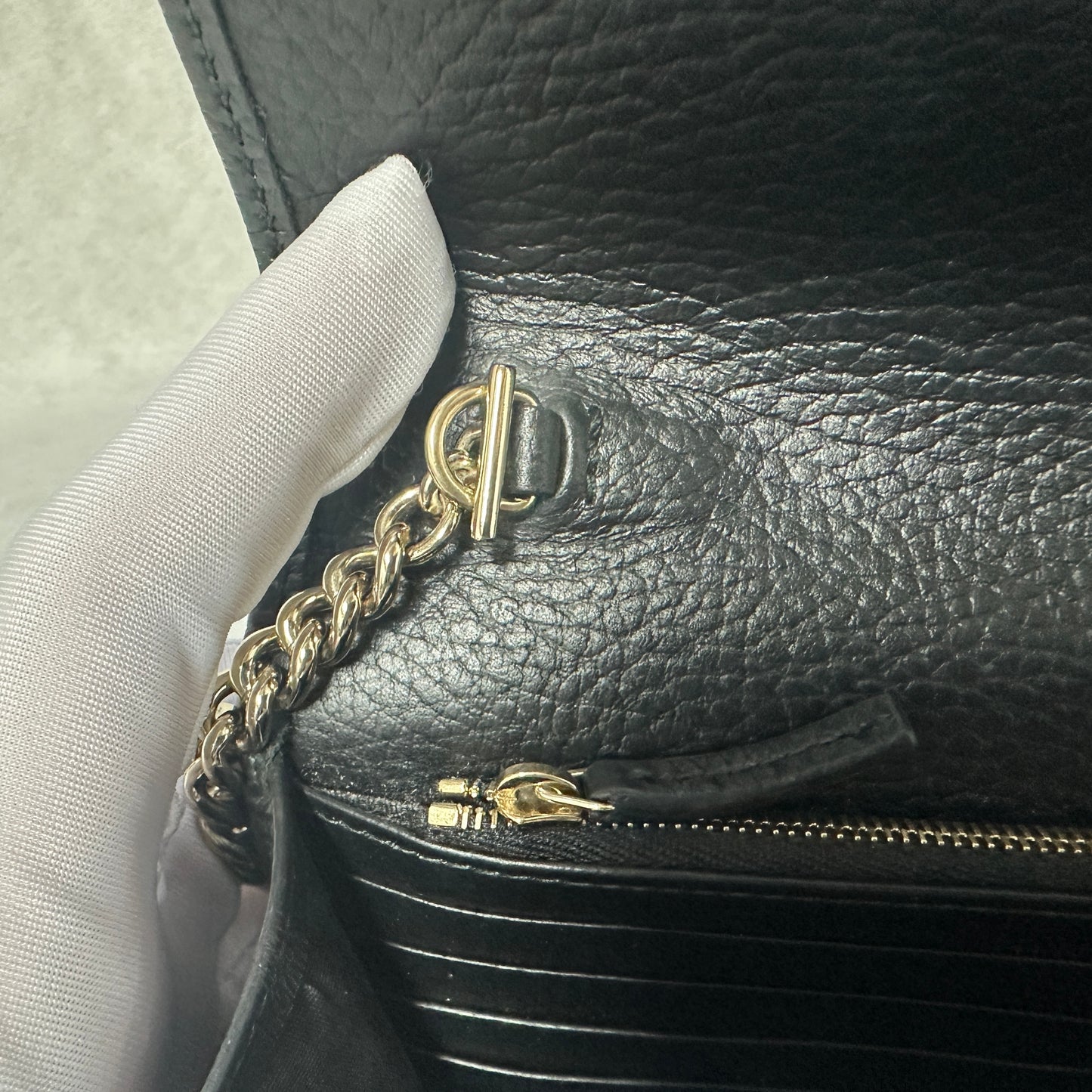 Gucci - Interlocking G - Leather - Black - (mini)