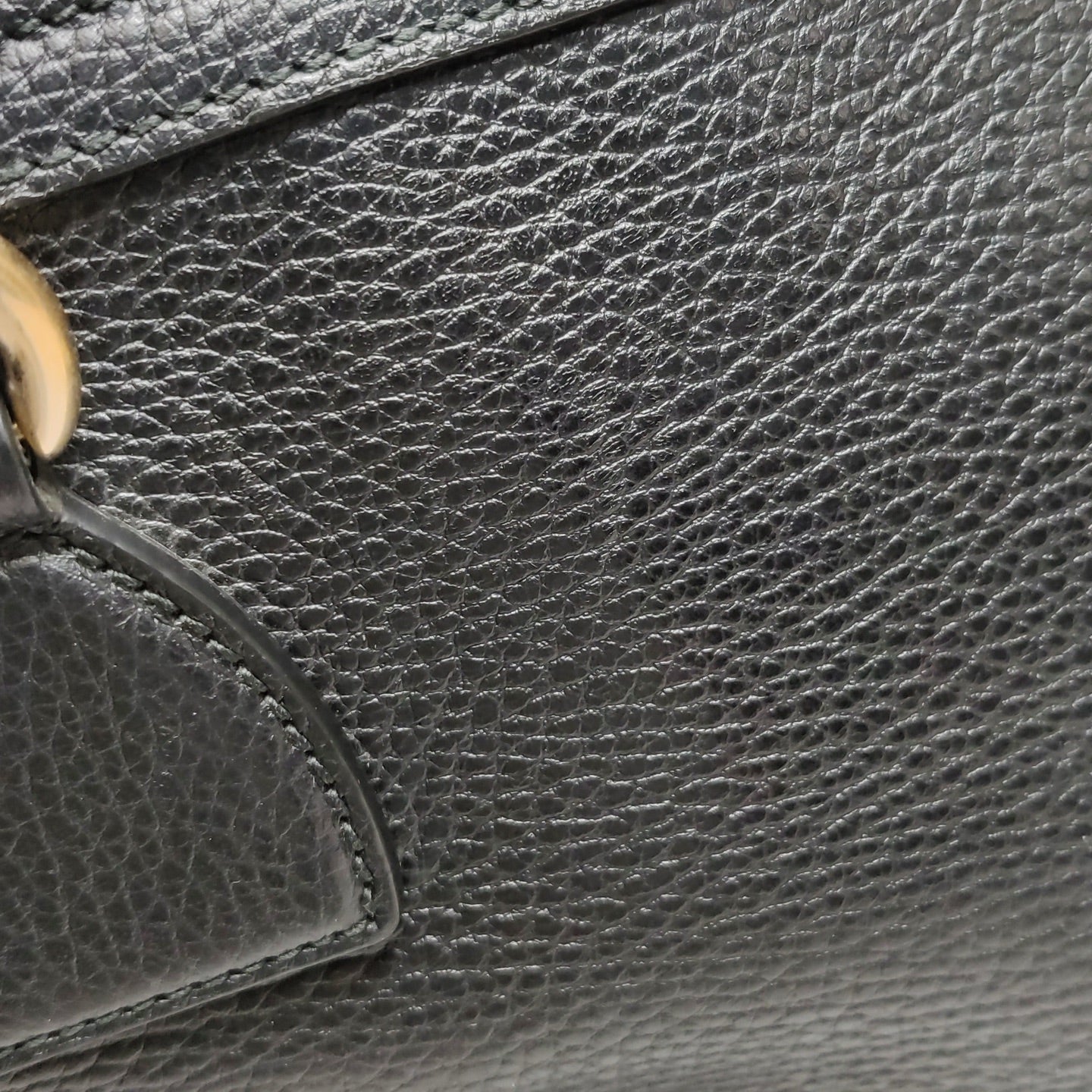 Gucci - Interlocking G Tote Bag - Grained leather - Black - (medium)