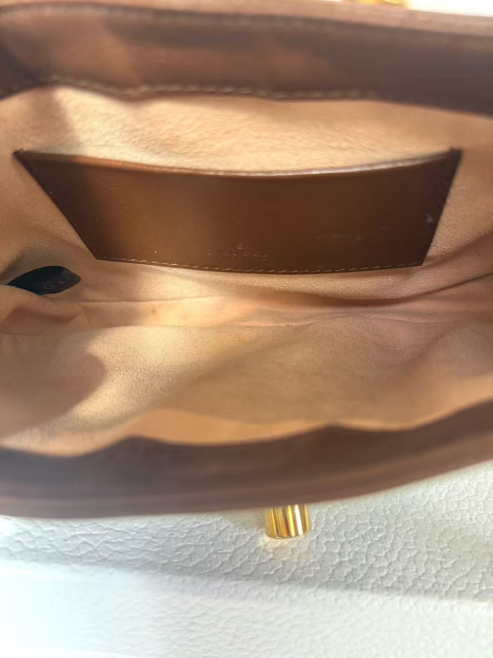Gucci - Jackie 1961 - GG Supreme canvas with leather trim - Beige and Brown with Red and Green accents - (mini)