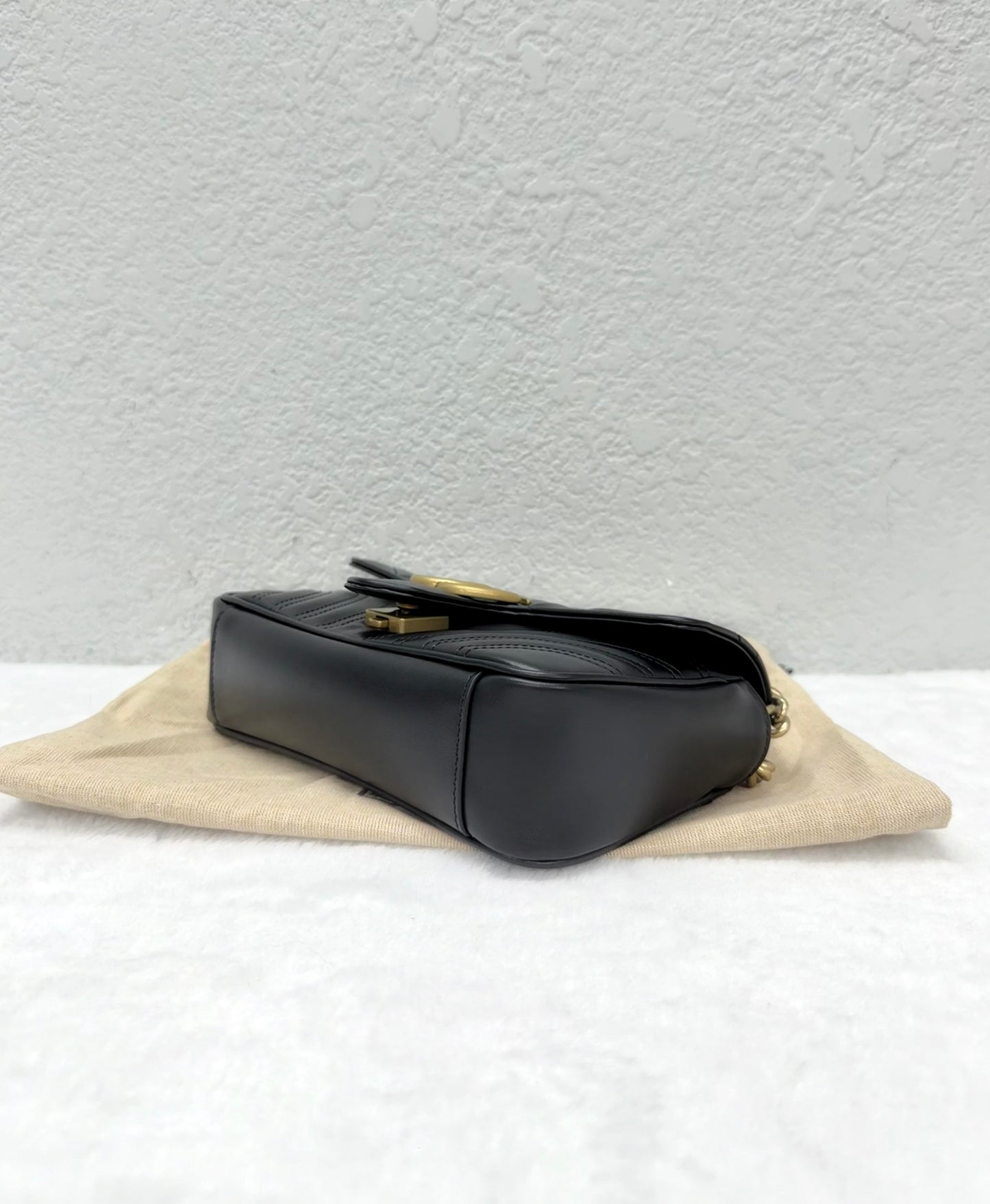 Gucci - Marmont 22 - Leather - Black - (mini)