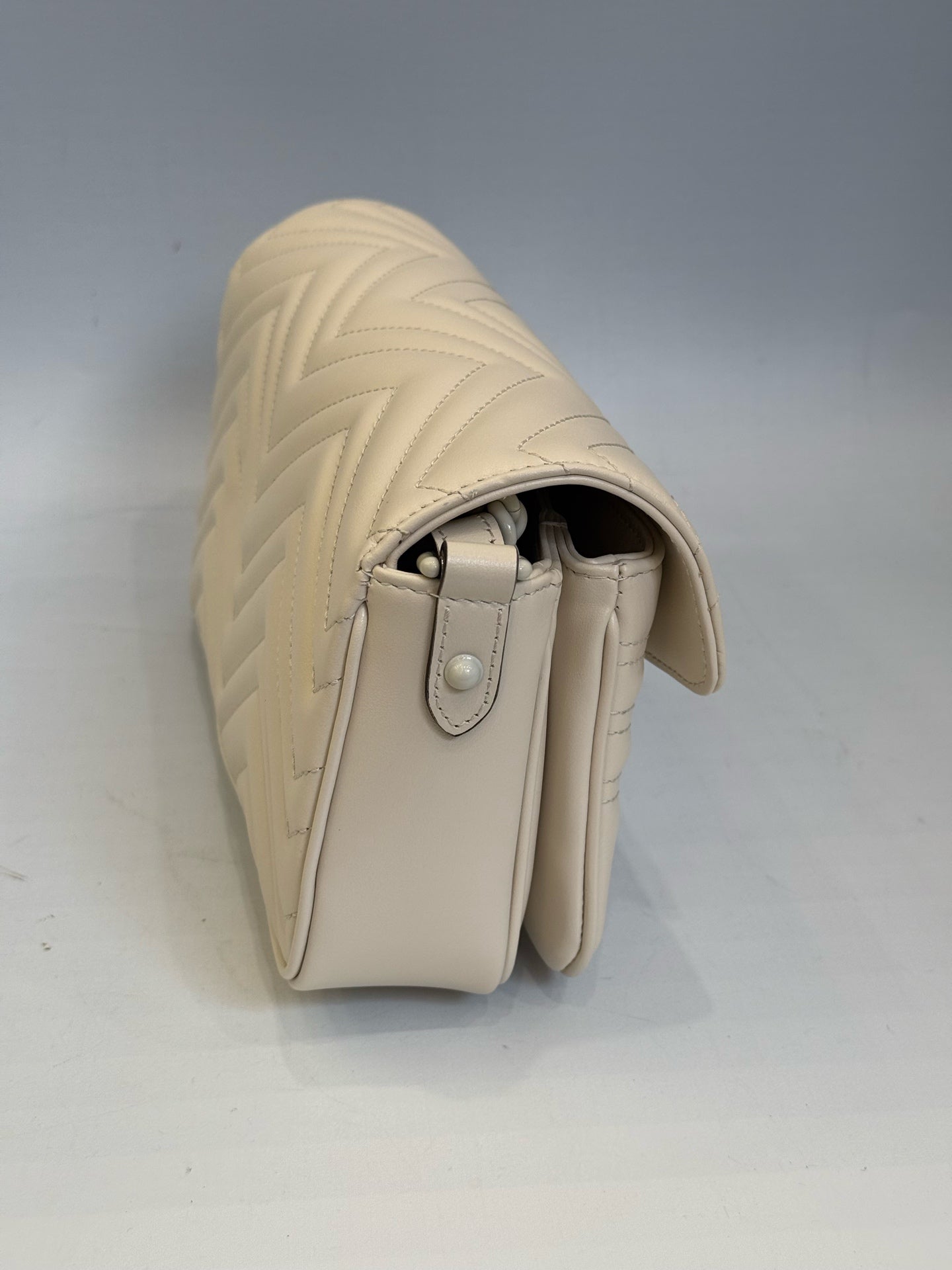 Gucci - Marmont - Leather - Beige - (medium)