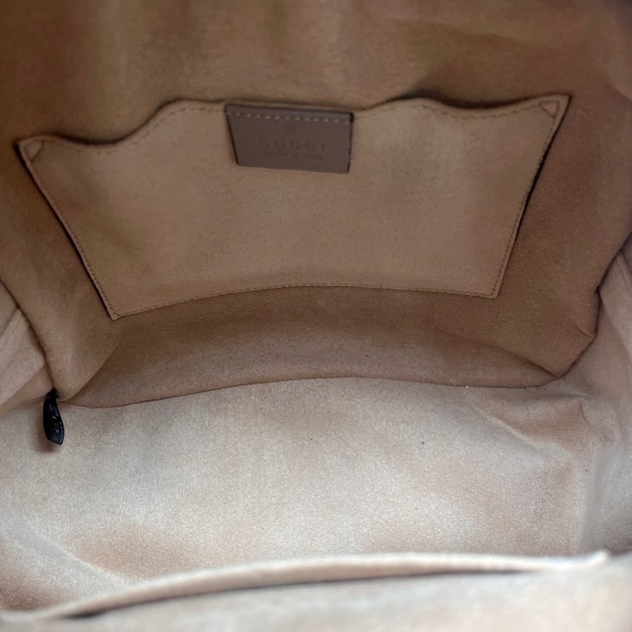 Gucci - Marmont - Leather - Beige - (mini)