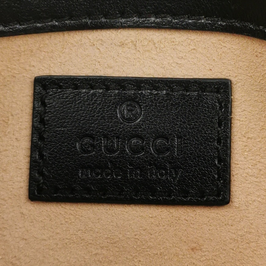 Gucci - Marmont - Leather - Black - (mini)
