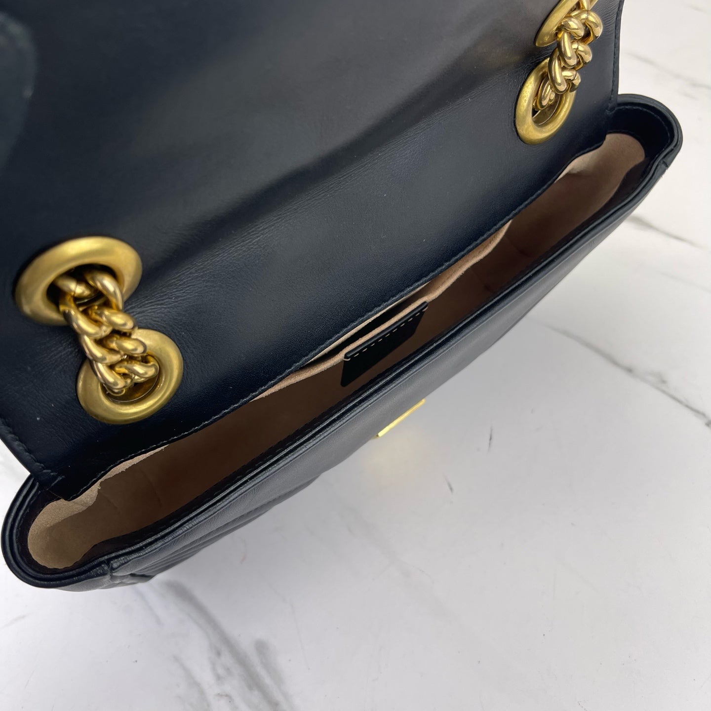 Gucci - Marmont - Leather - Black - (mini)
