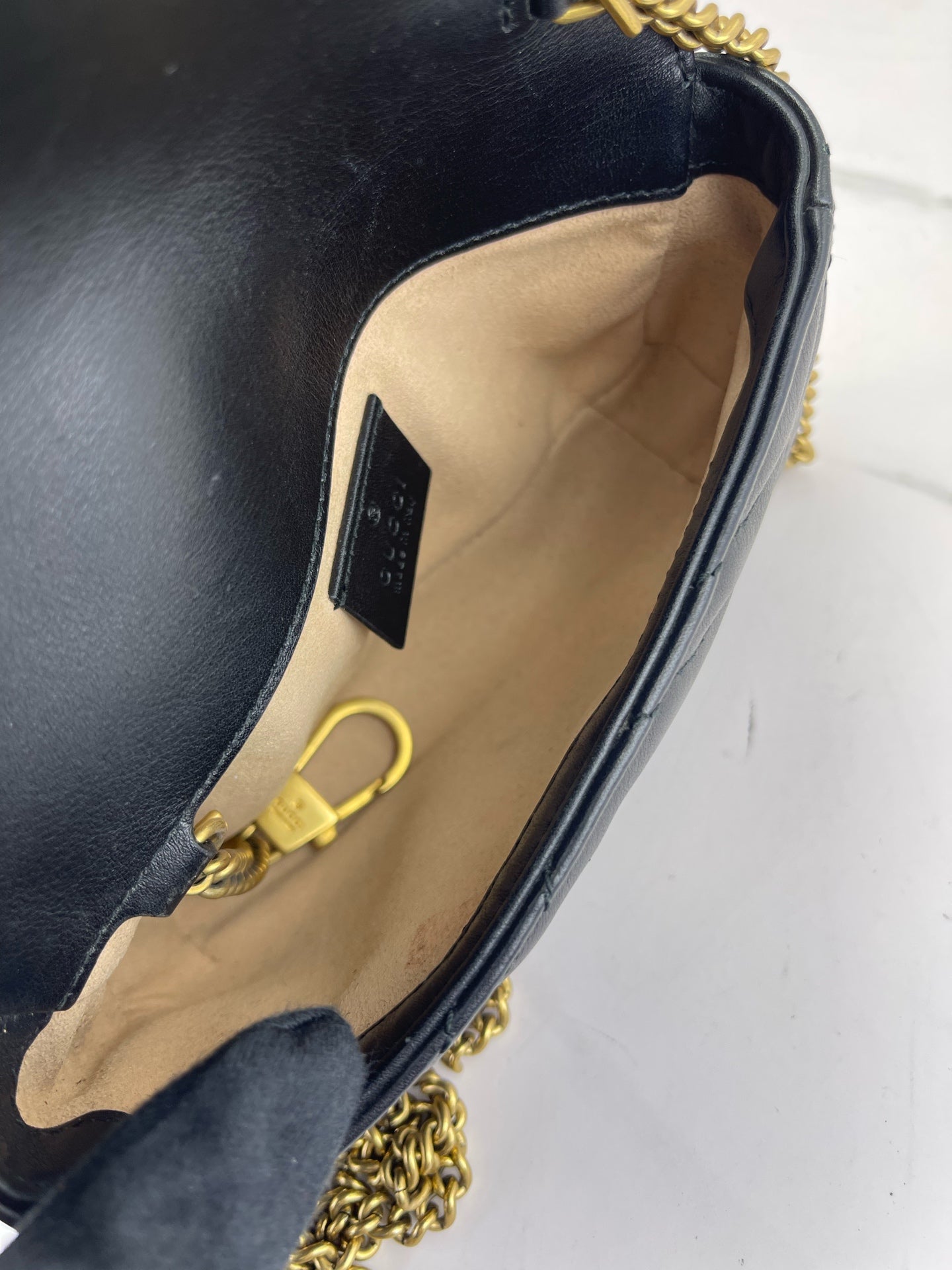 Gucci - Marmont - Leather - Black - (mini)