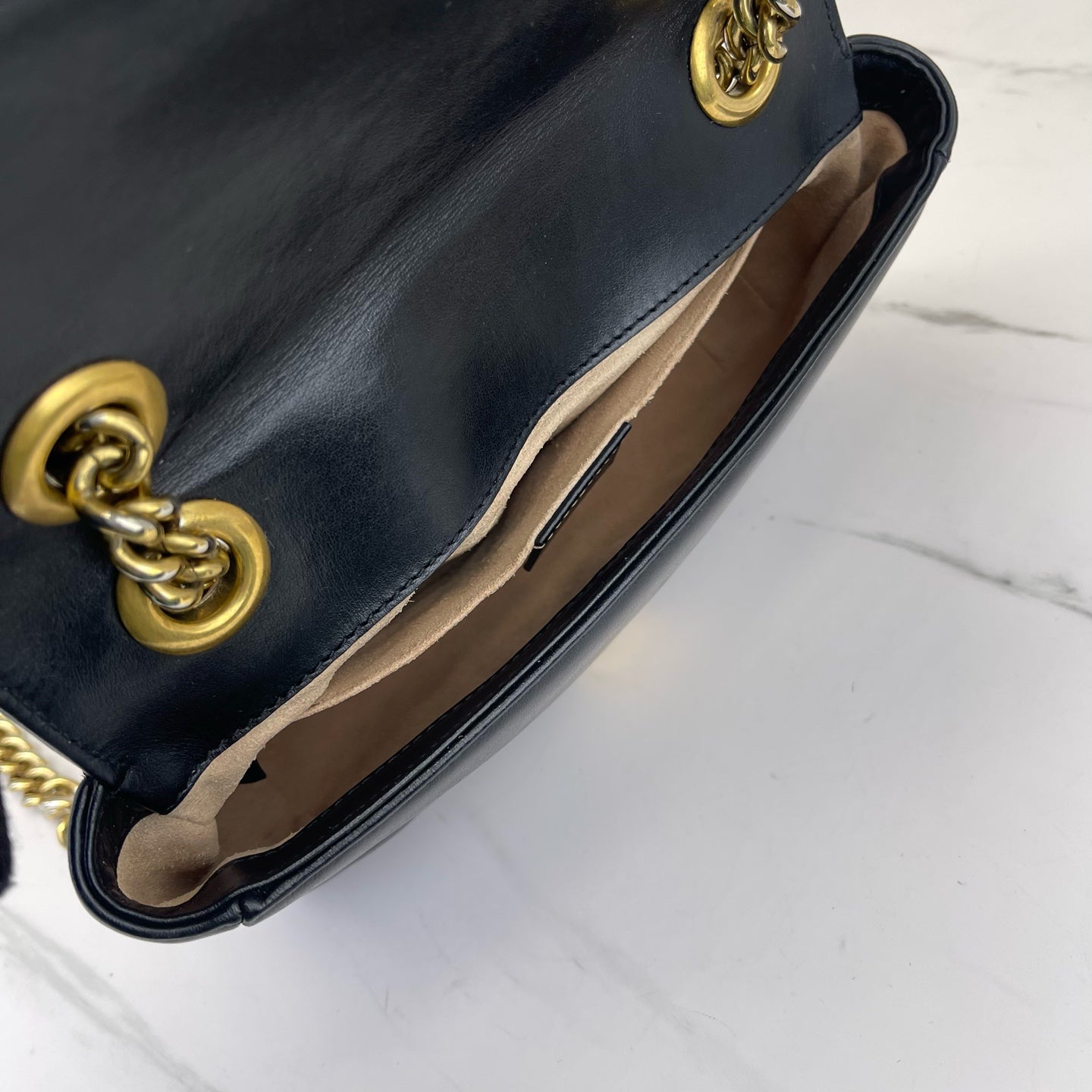 Gucci - Marmont - Leather - Black - (mini)