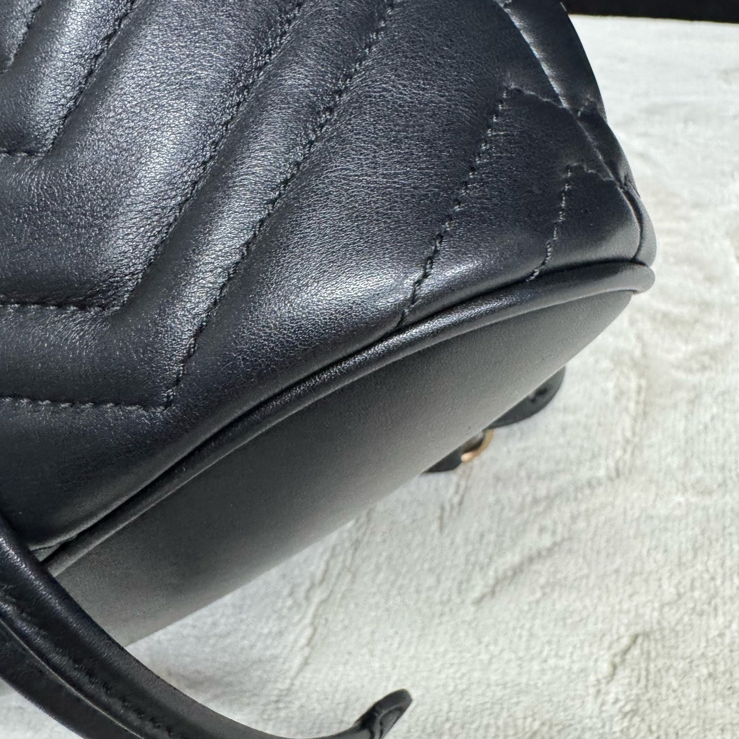 Gucci - Marmont - Leather - Black - (mini)