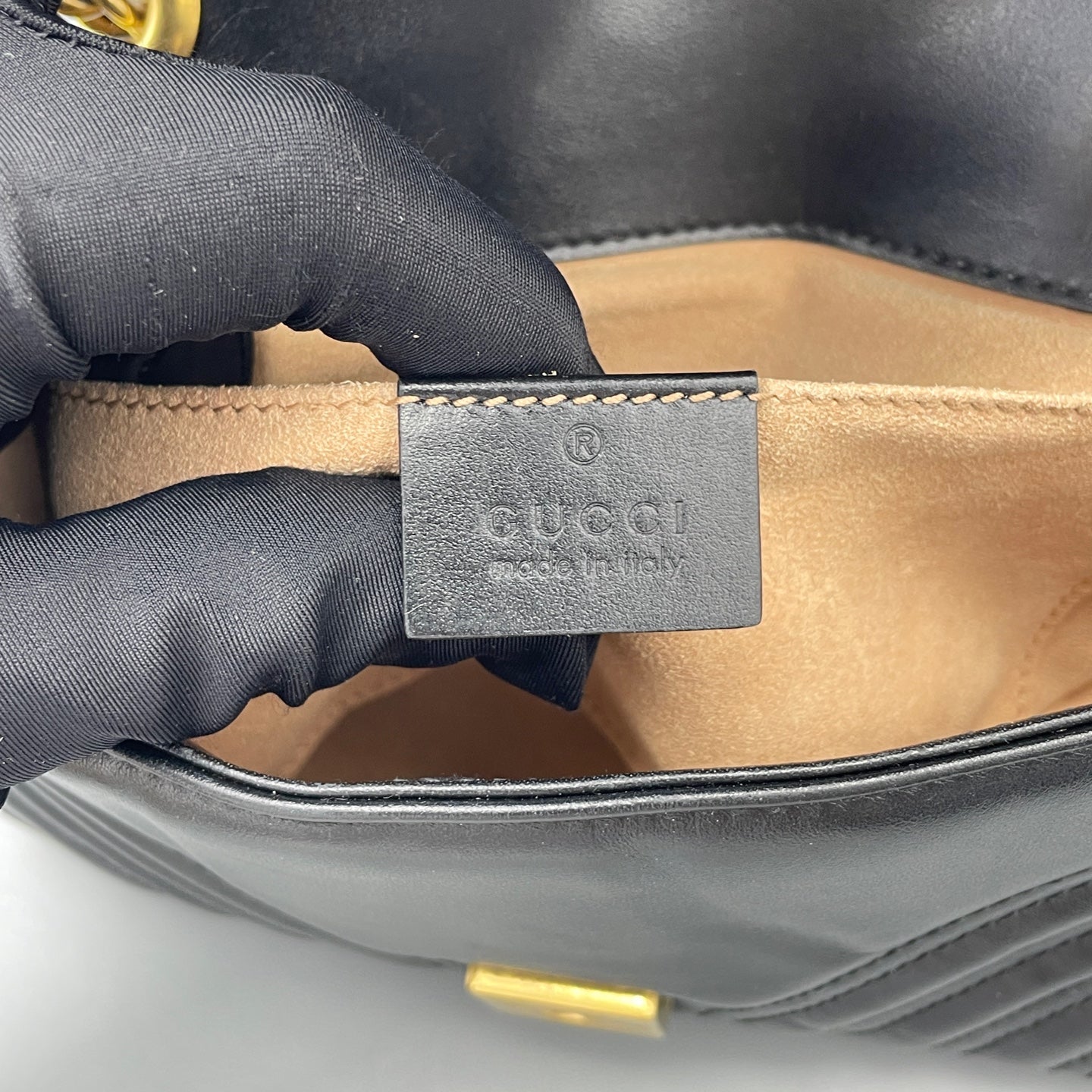Gucci - Marmont - Leather - Black - (mini)
